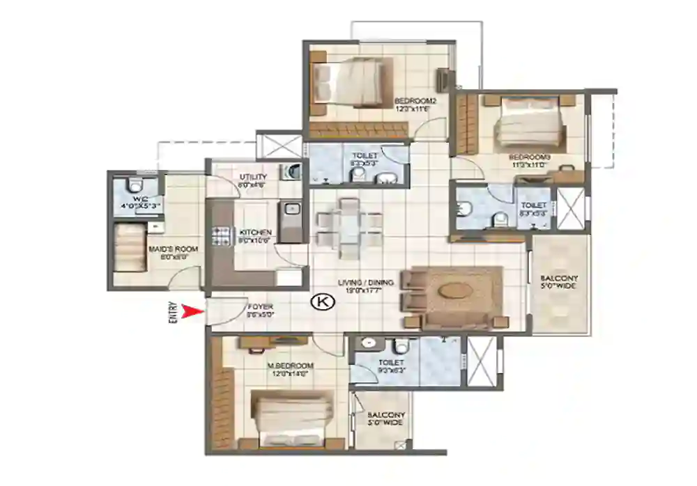 3 BHK