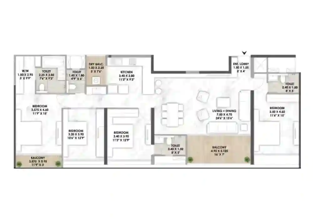 4 BHK